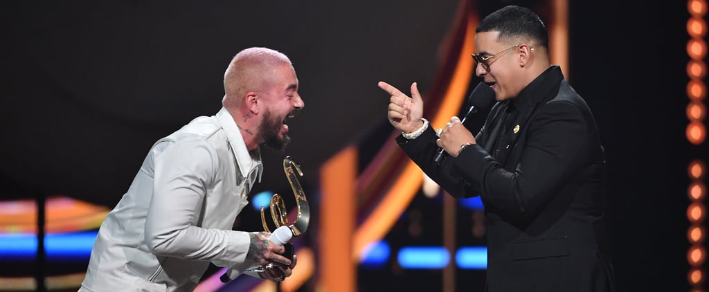 J Balvin Wins Global Icon Award at Premio Lo Nuestro