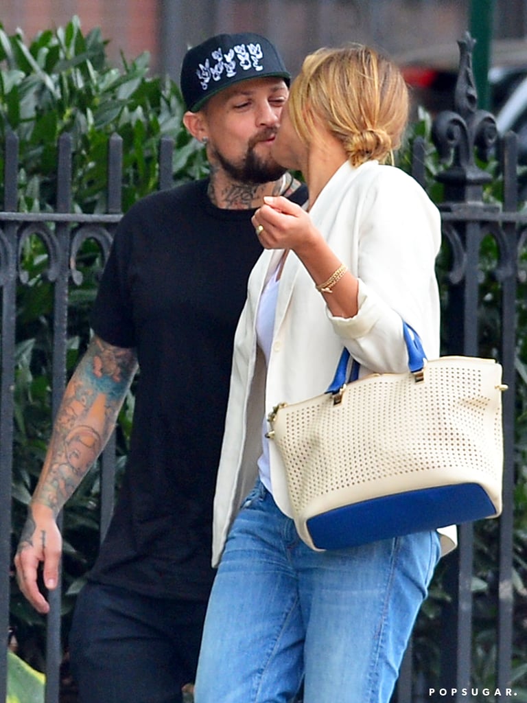Cameron Diaz and Benji Madden Kissing in NYC