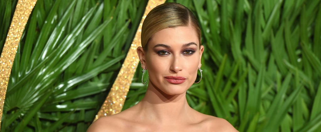 Hailey Bieber Embroidered Her Name Onto Her Satin-Bow Thong
