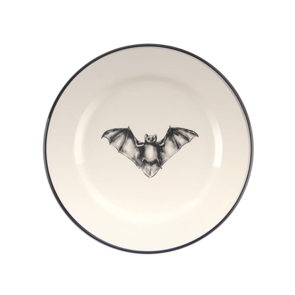 Michaels Halloween Decor: 8.5" Ceramic Bat Plate by Celebrate It