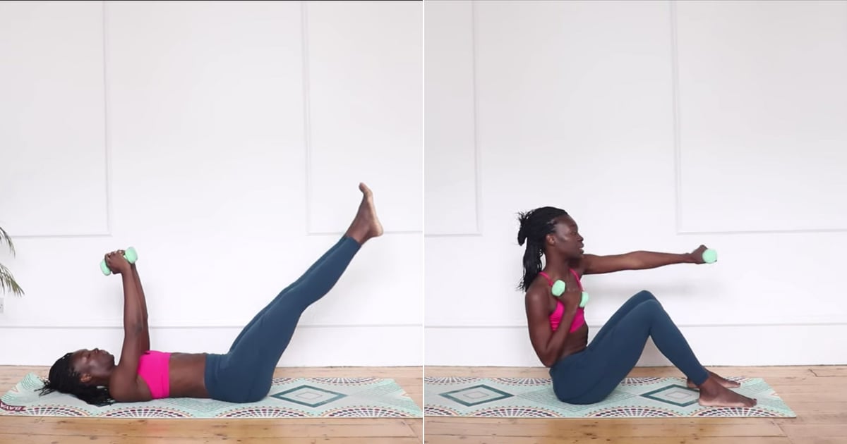 20-Minute Full-Body Pilates Dumbbell Workout with Isa Welly