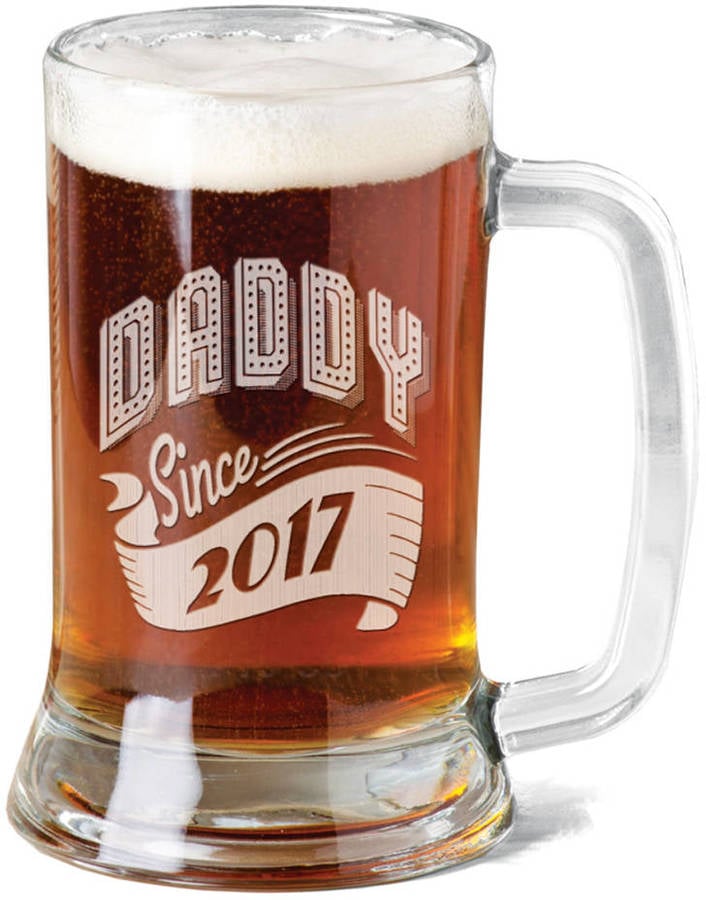 Engraved Beer Glass