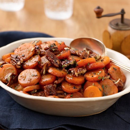 Glazed Carrots With Spicy Pecans
