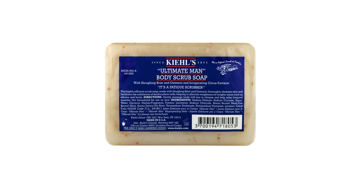 Kiehl's Ultimate Man Body Scrub Soap Gifts For Men in Their 20s