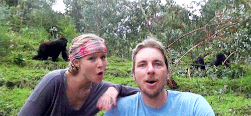 When They Casually Hung Out With Some Gorillas