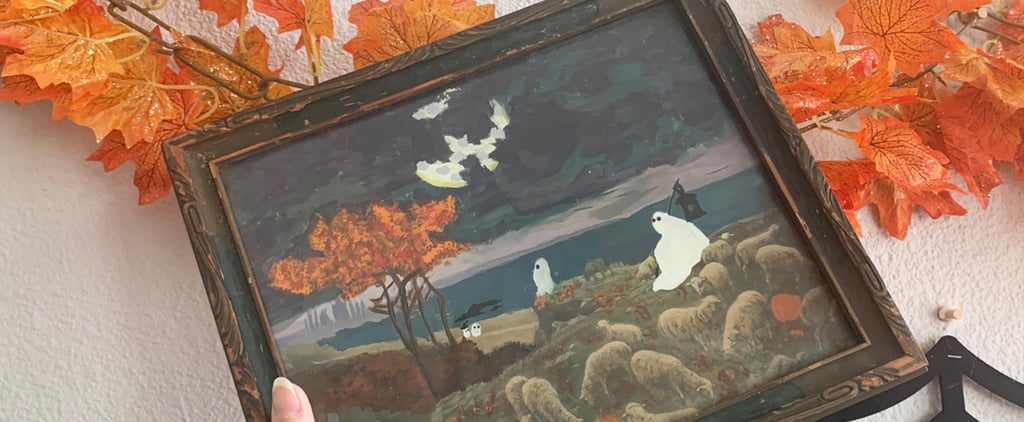 How to Do TikTok's Halloween Ghost Painting Trend