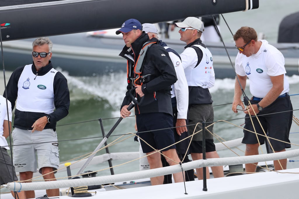 Prince William and Kate Middleton King's Cup Race Aug. 2019