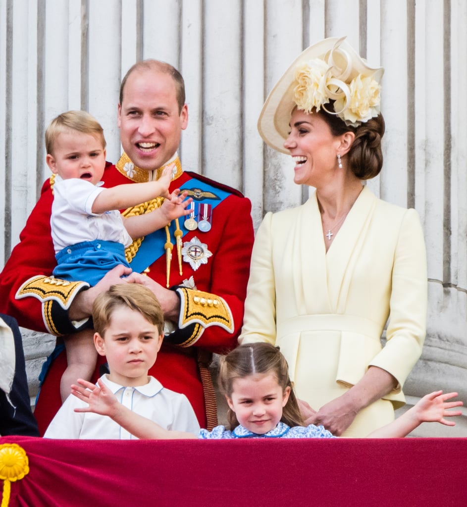 Prince George Princess Charlotte at Trooping the Colour 2019