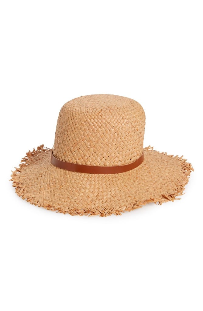 Sole Society Women's Fringe Straw Hat in Beige ($30)