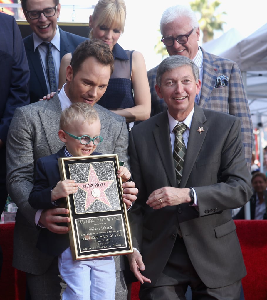 Chris Pratt Hollywood Walk of Fame Ceremony Pictures