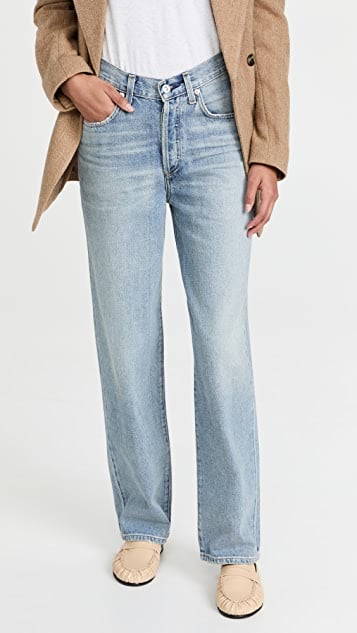 The V-Waist Jean Is the Genius Spring Denim Trend For an Hourglass