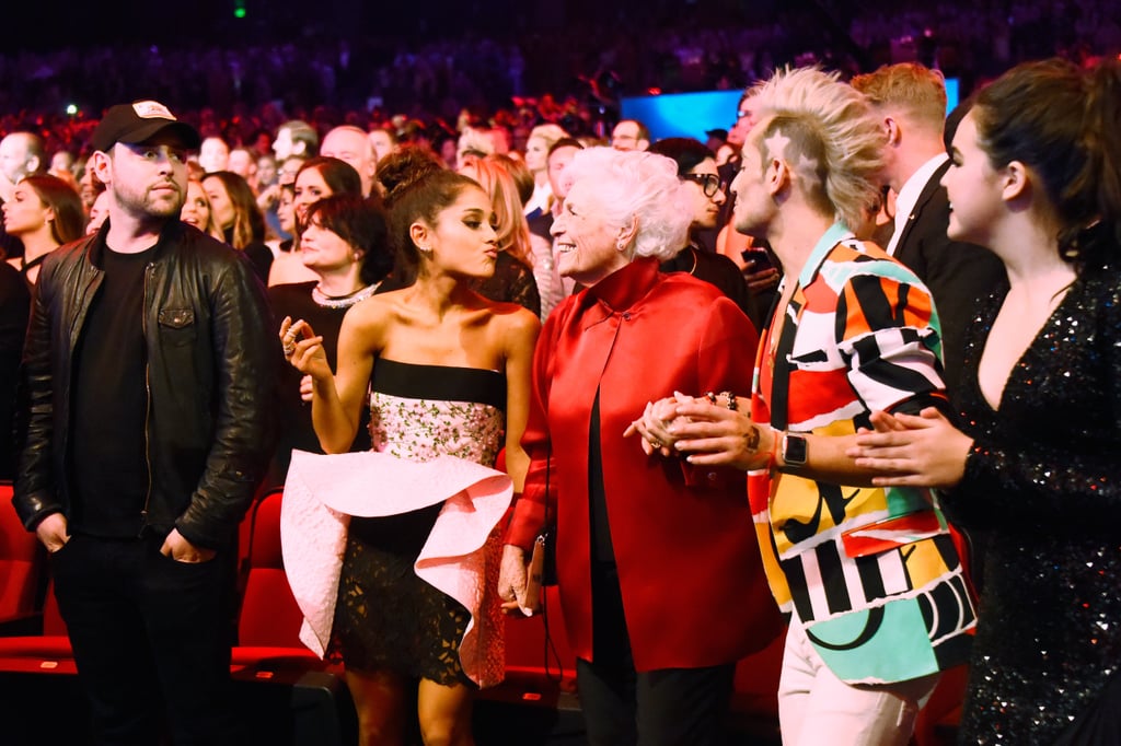 Ariana Grande's Grandmother at American Music Awards 2015