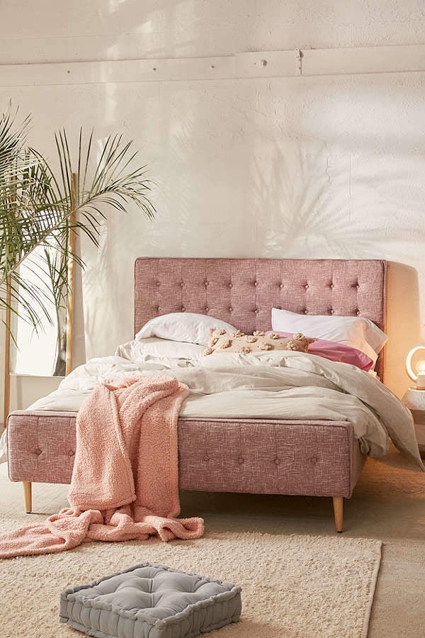 Urban Outfitters Layla Upholstered Bed Frame