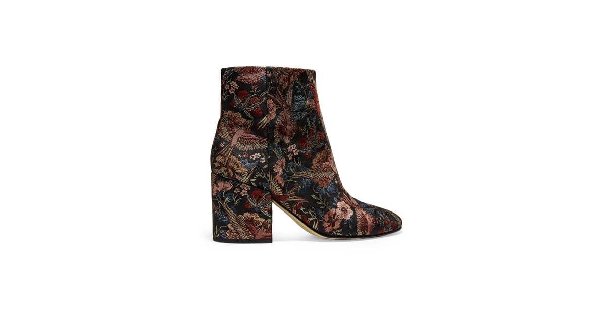 Sam Edelman Taye Jacquard Ankle Boots ($160) | Fall Boot Trends 2017 ...