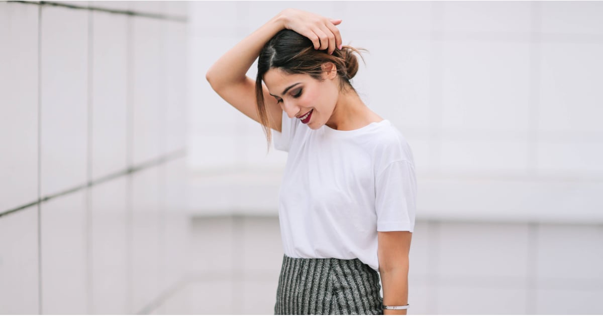 How to Dress Up a White T-Shirt