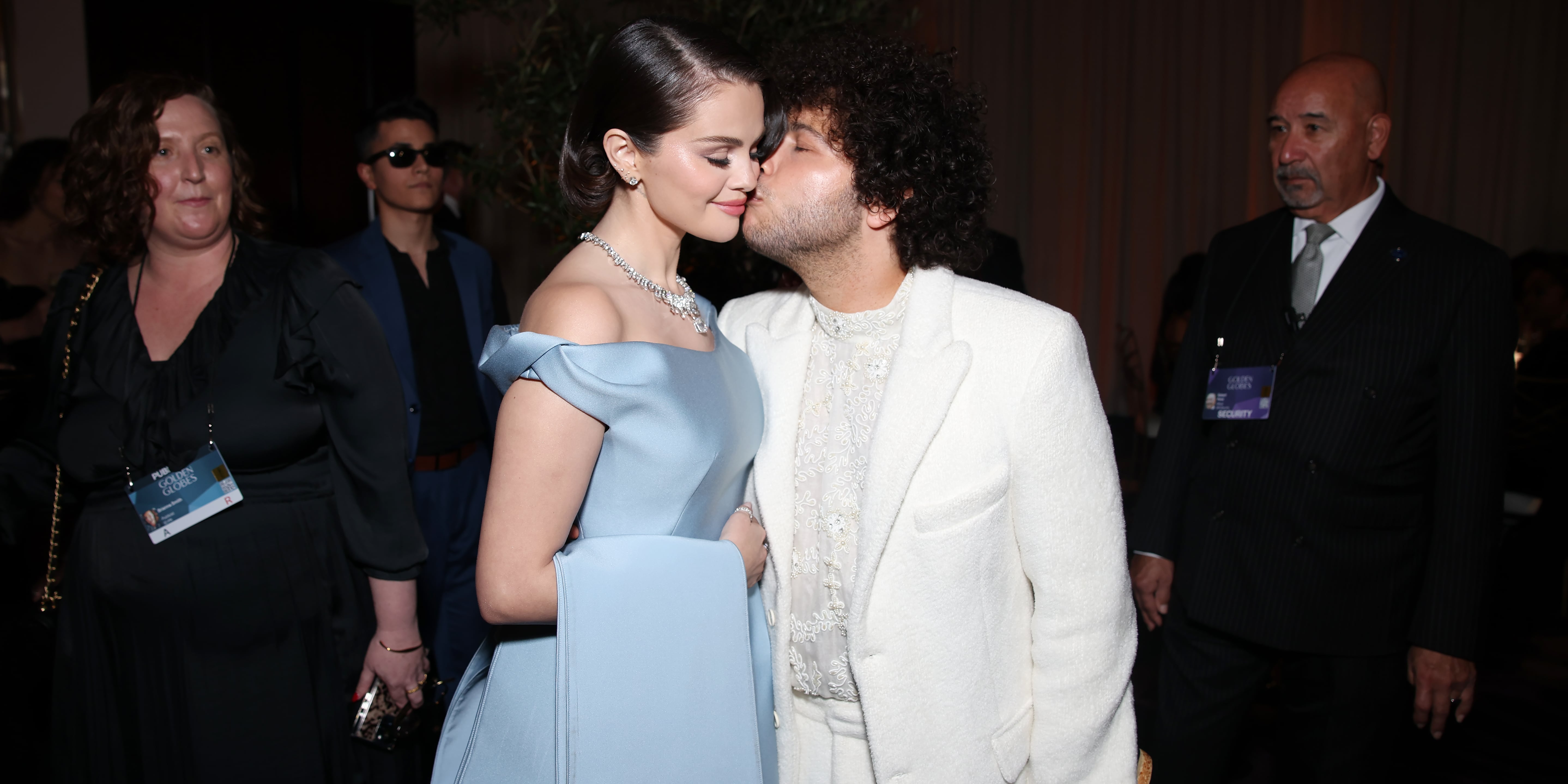 Selena Gomez's 12-Carat Wedding Earrings Dripped in Old Hollywood Glamour