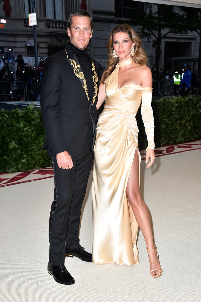 Gisele Bündchen and Tom Brady at the 2018 Met Gala ...