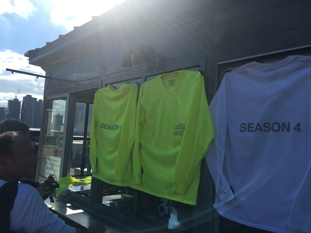 Yeezy Merchandise Was Sold Outside