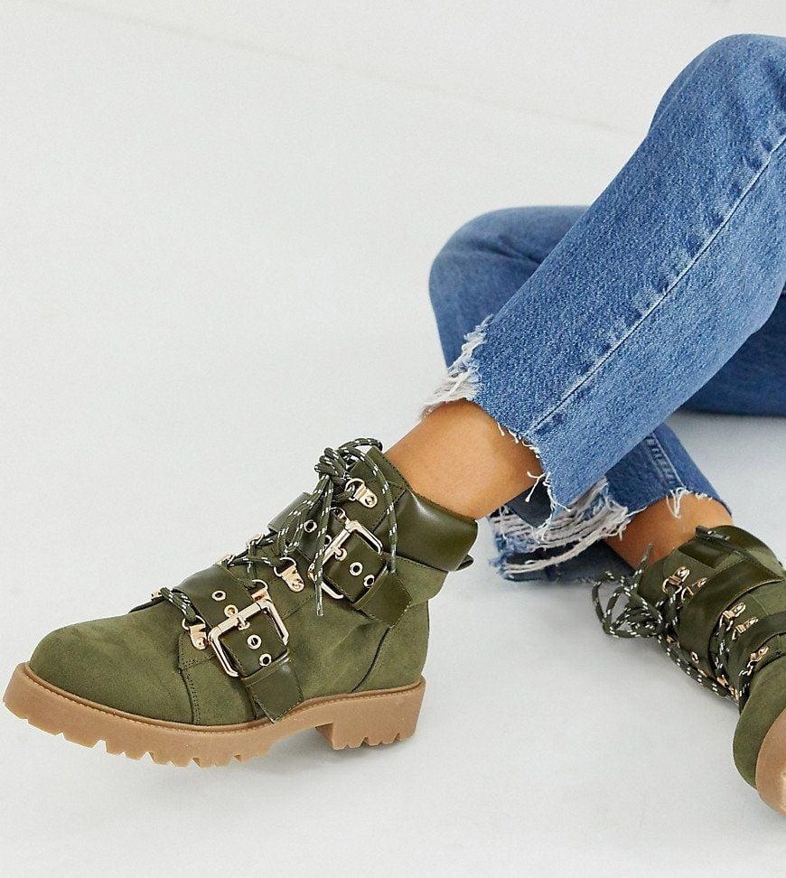 Asos Design Wide Fit Avenue Hiker Boots The Biggest Fall Boot Trends For Women For 2019