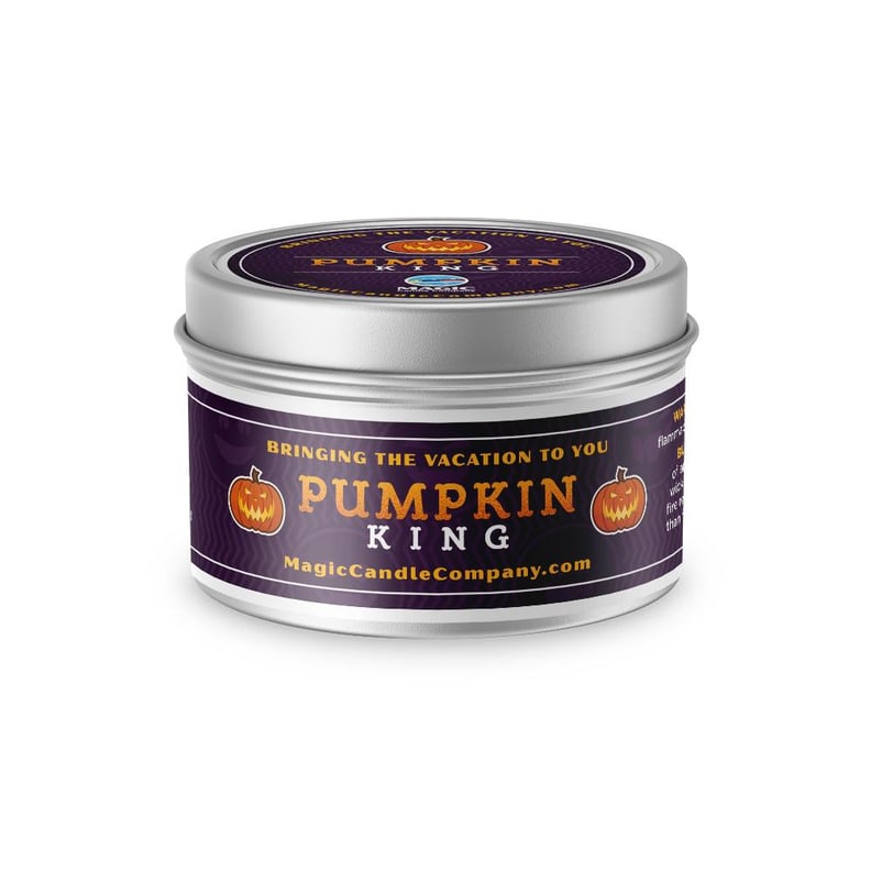 Pumpkin King Disney Candle