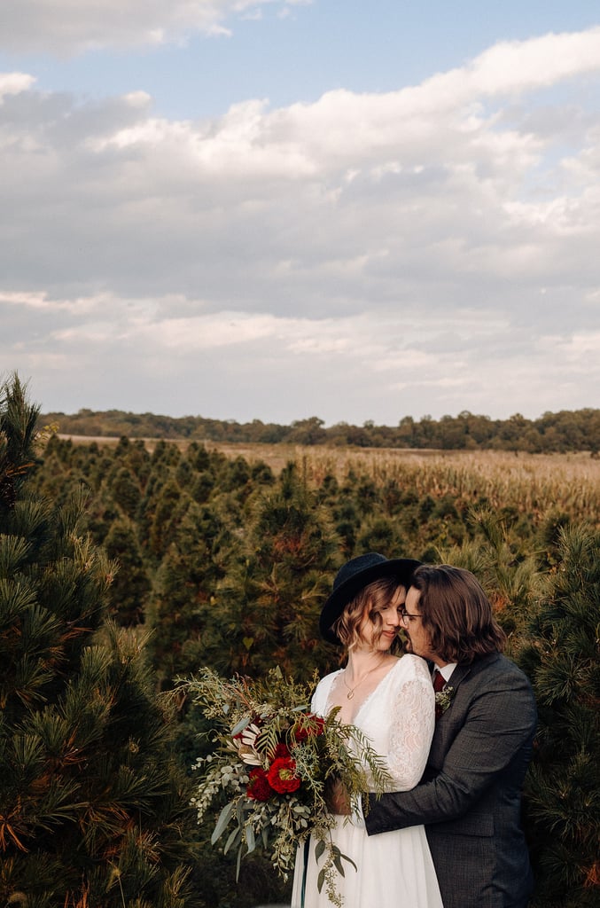 Inspiration For a Rustic Christmas Tree Farm Wedding Inspiration For a Rustic Christmas Tree Farm Wedding