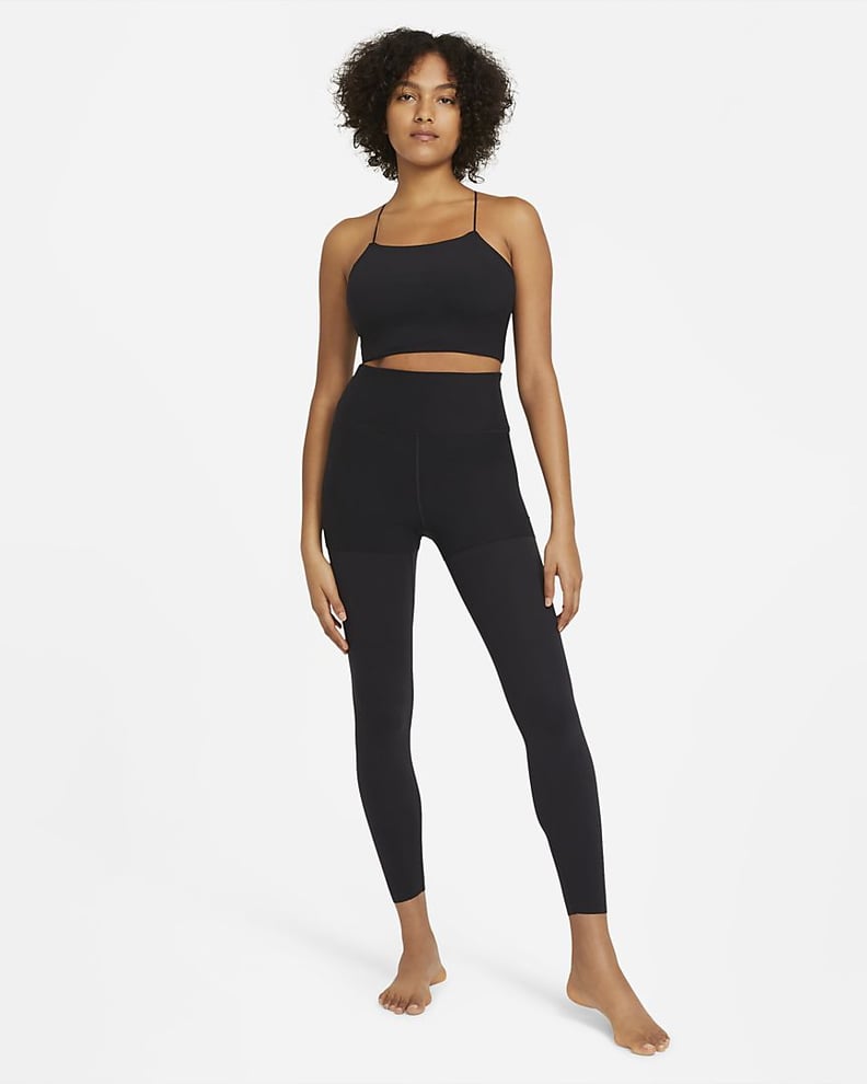 Nike Yoga Luxe Layered 7/8 Leggings and Strappy Camisole