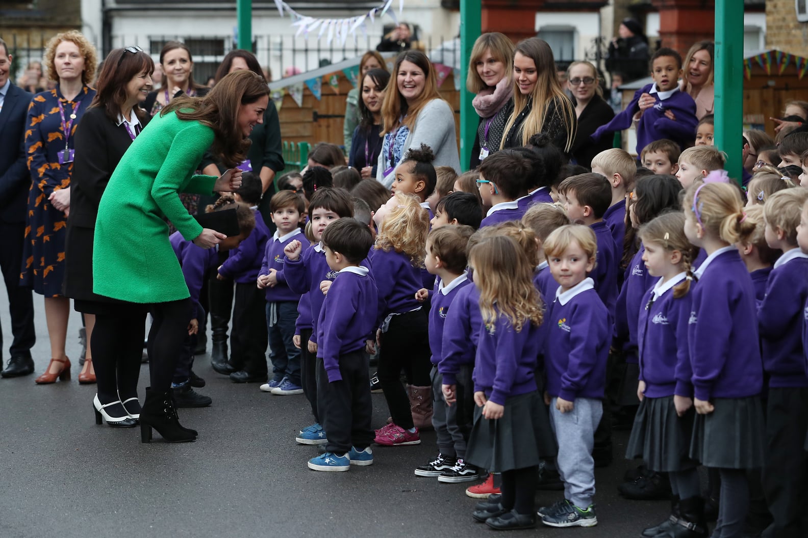 Kate Middleton Visits Schools February 2019 | POPSUGAR Celebrity