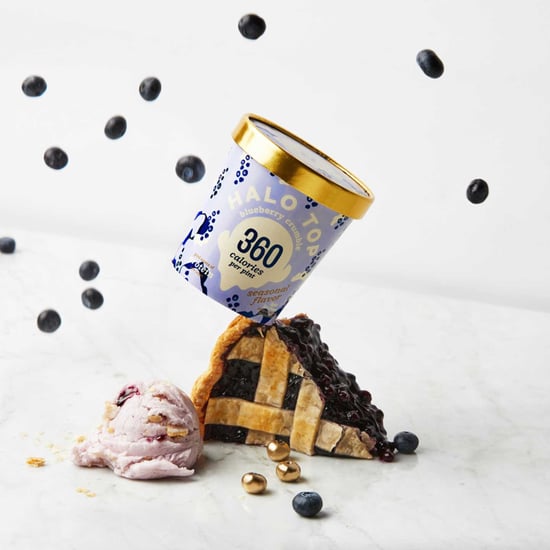 Halo Top Blueberry Crumble Ice Cream