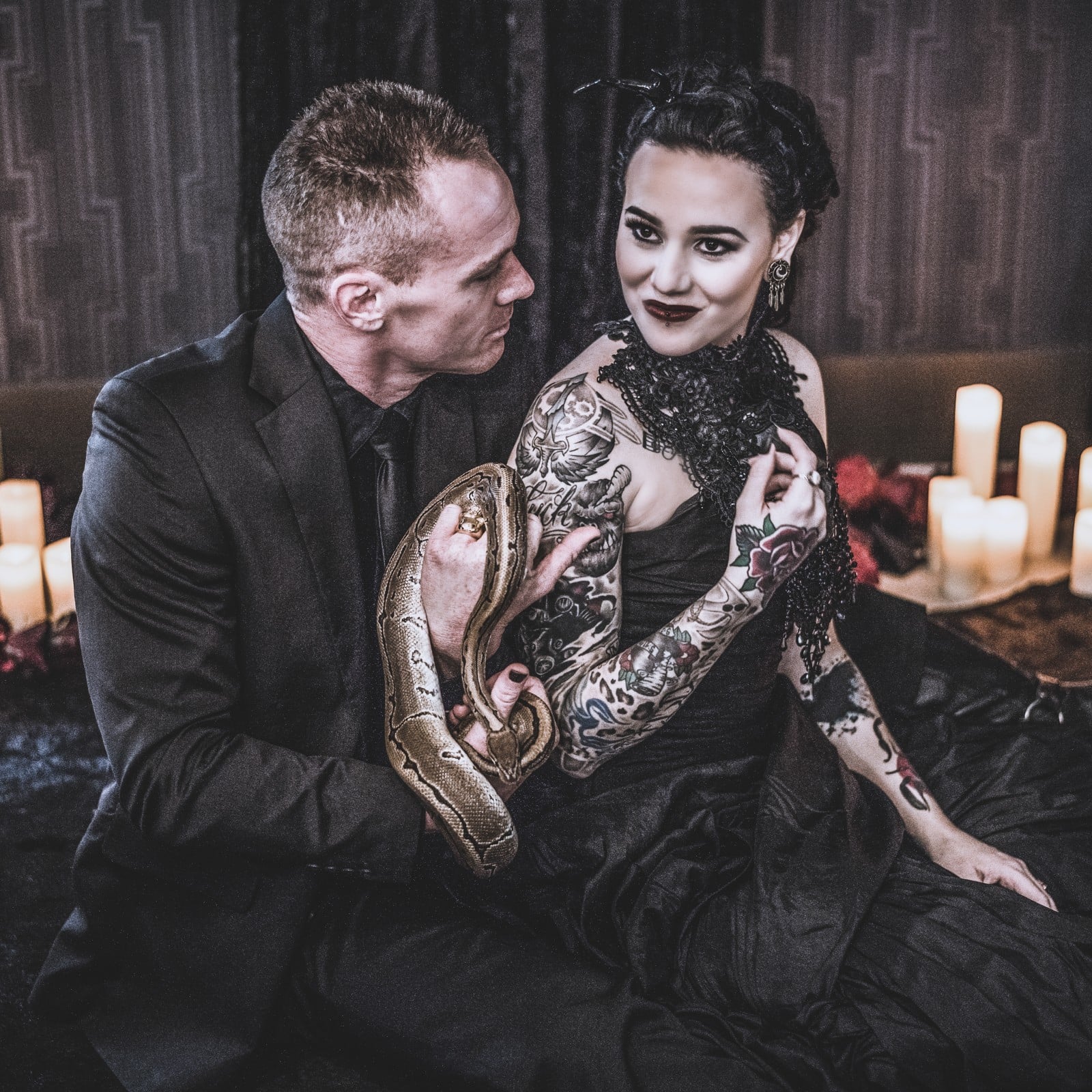 Halloween Goth Wedding Ideas Popsugar Love Sex