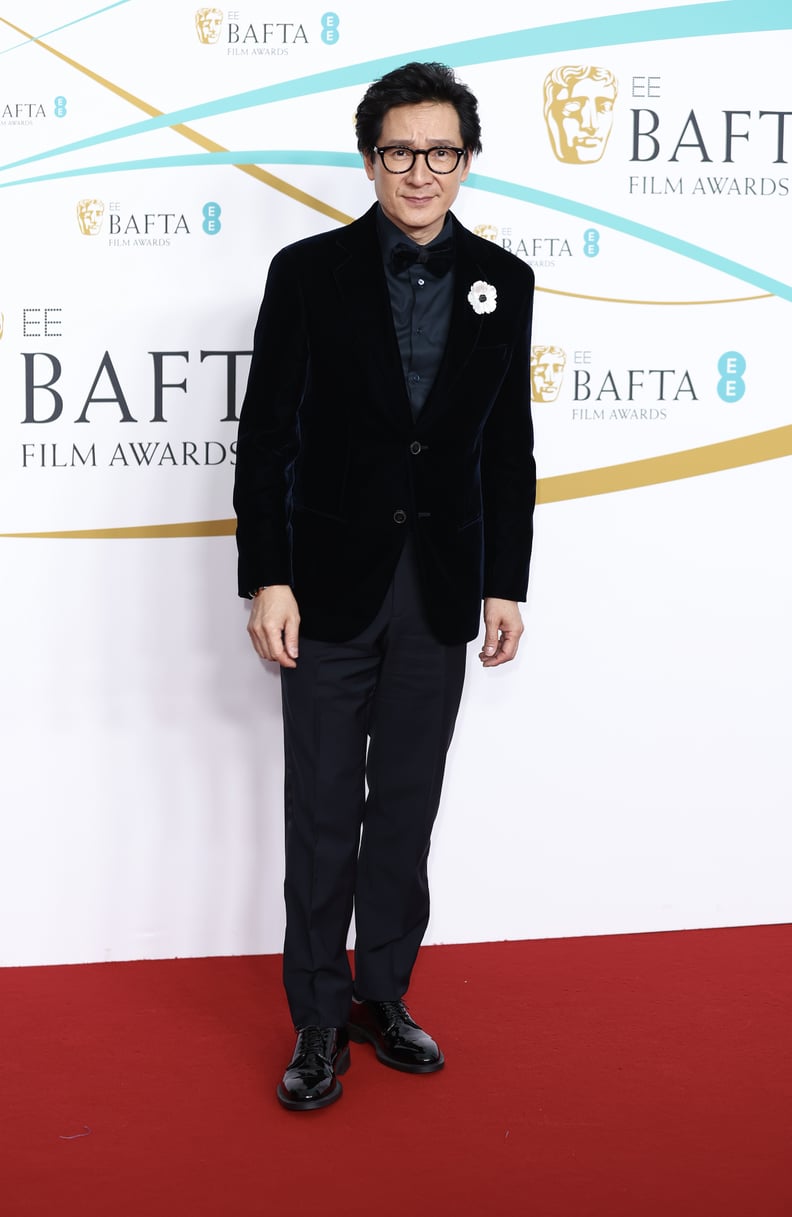 Ke Huy Quan at the 2023 BAFTAs
