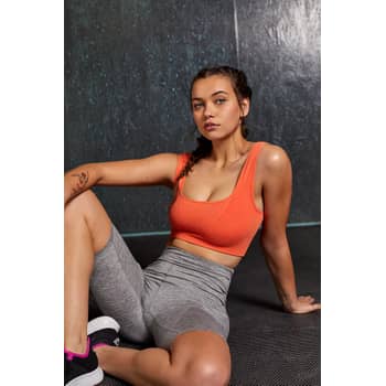 Free People FP Movement Sports Bra Zen Again Bra Crisscross Back Brown M  Size M - $39 - From Vee