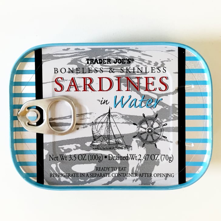 Boneless and Skinless Sardines in Water (2) Best New Trader Joe's Products 2017 POPSUGAR