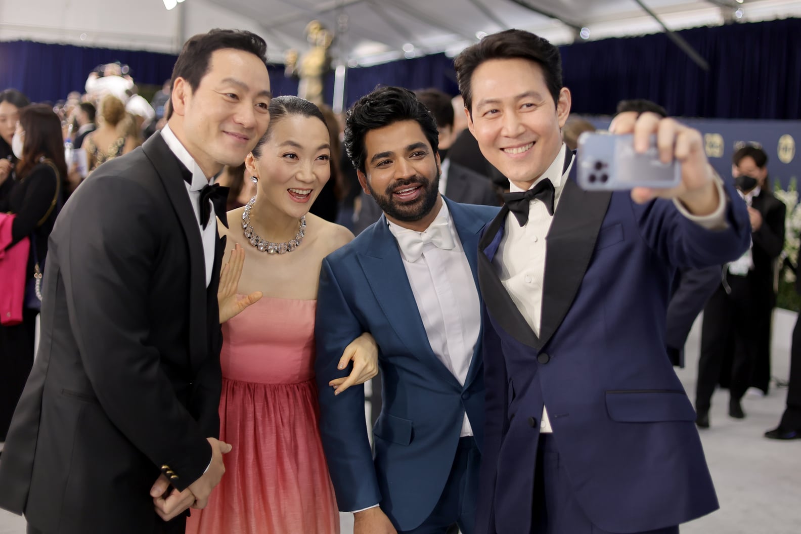 See the Squid Game Cast at the 2022 SAG Awards | Pictures | POPSUGAR