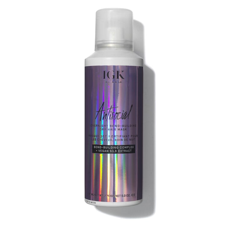 IGK Antisocial Overnight Bond-Building Dry Hair Mask