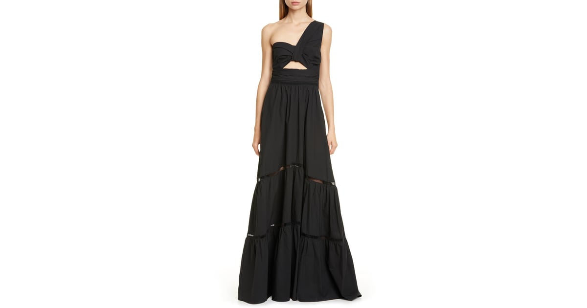 alc piper one shoulder dress