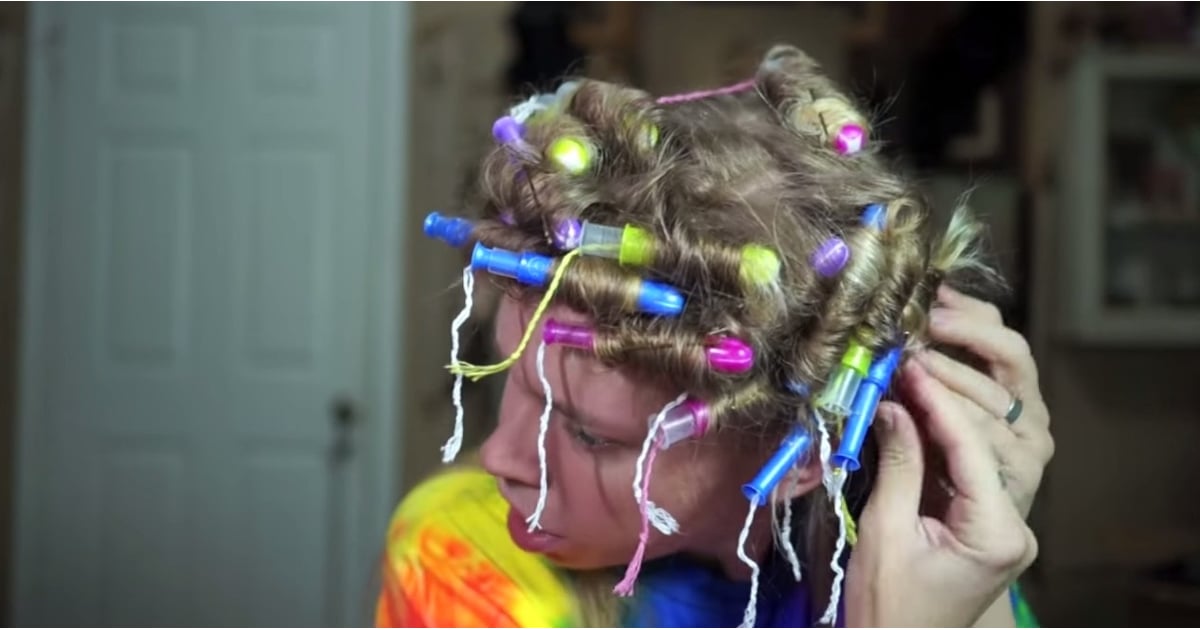 How to Curl Hair Using Tampons POPSUGAR Beauty