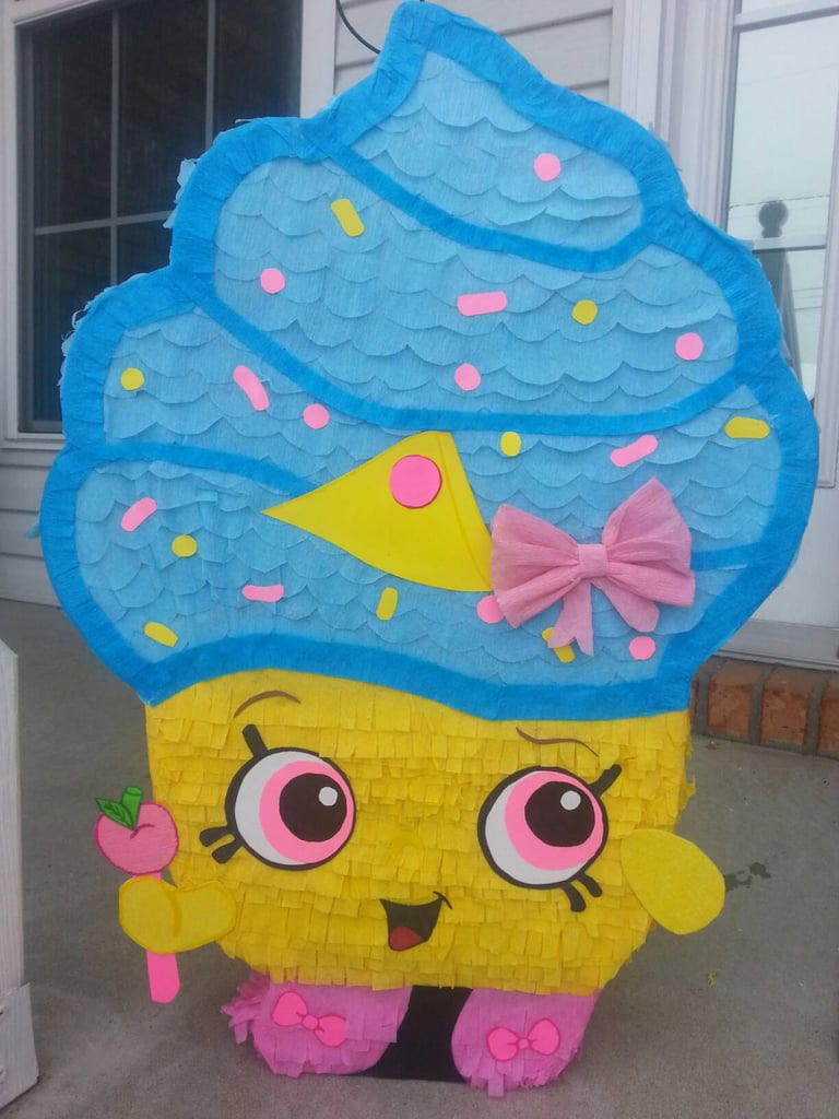 Shopkins cupcake piñata ($38).