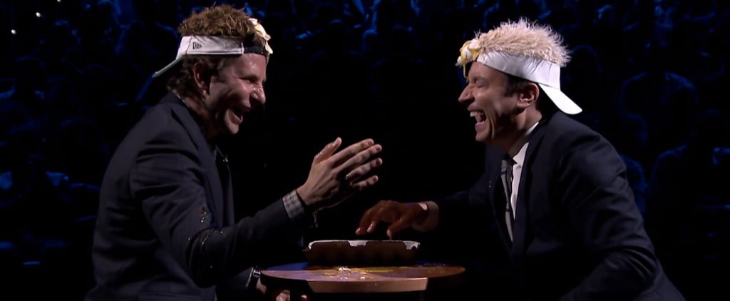 Bradley Cooper and Jimmy Fallon Play Egg Russian Roulette
