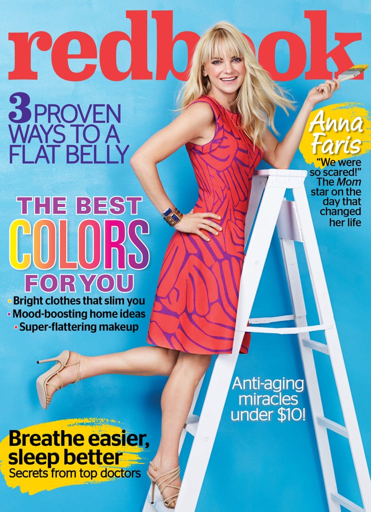 Anna Faris in Redbook March 2015 POPSUGAR Celebrity