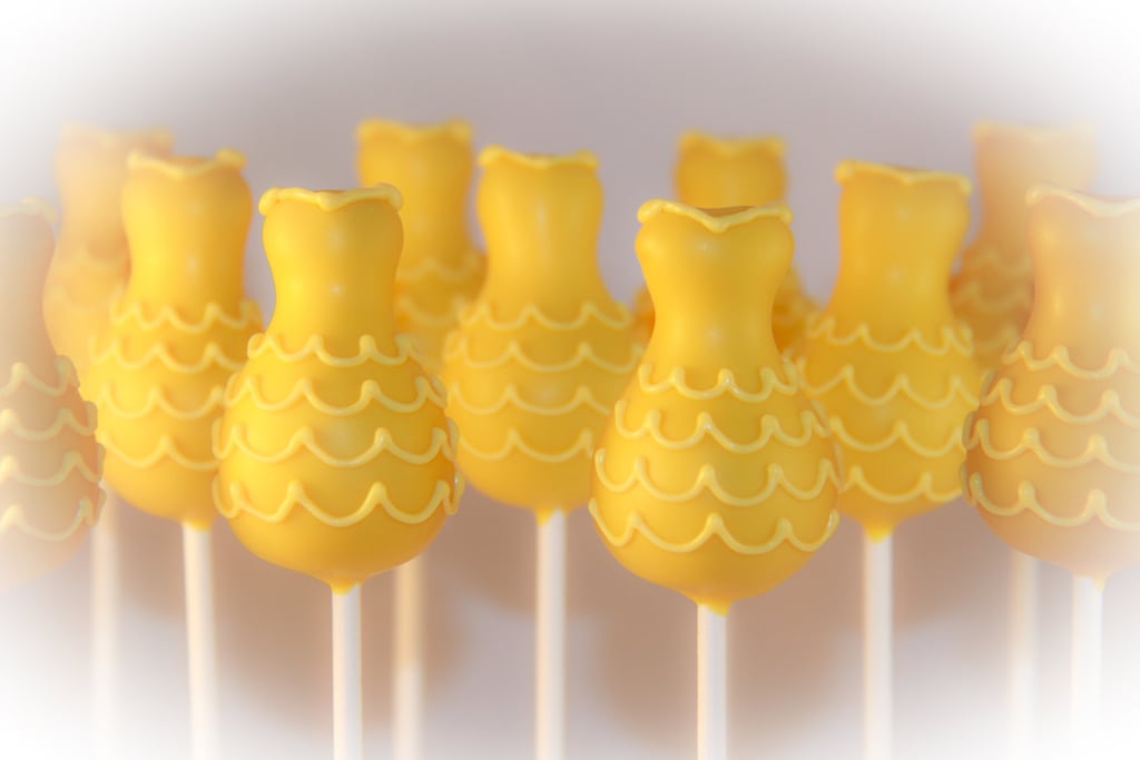 Princess Dress-Inspired Cake Pops