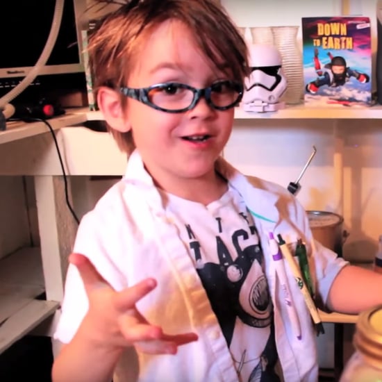 Little Boy's Volcano Science Experiment Video