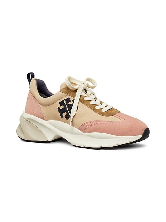 Soft Tones: Tory Burch Good Luck Trainer Sneaker