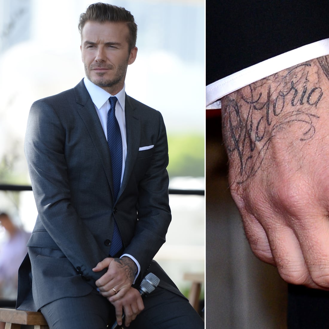Victoria Beckham fans spot missing tattoo tribute to beau David Did you  get it removed  Celebrity News  Showbiz  TV  Expresscouk