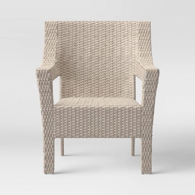 Southcrest Wicker Stacking Patio Club Chair