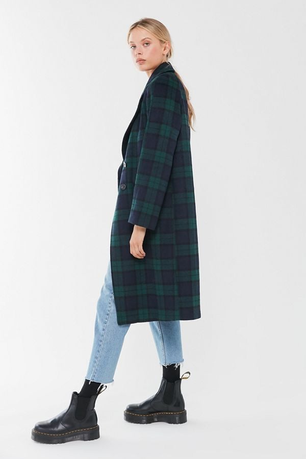 Avec les shop filles plaid coat