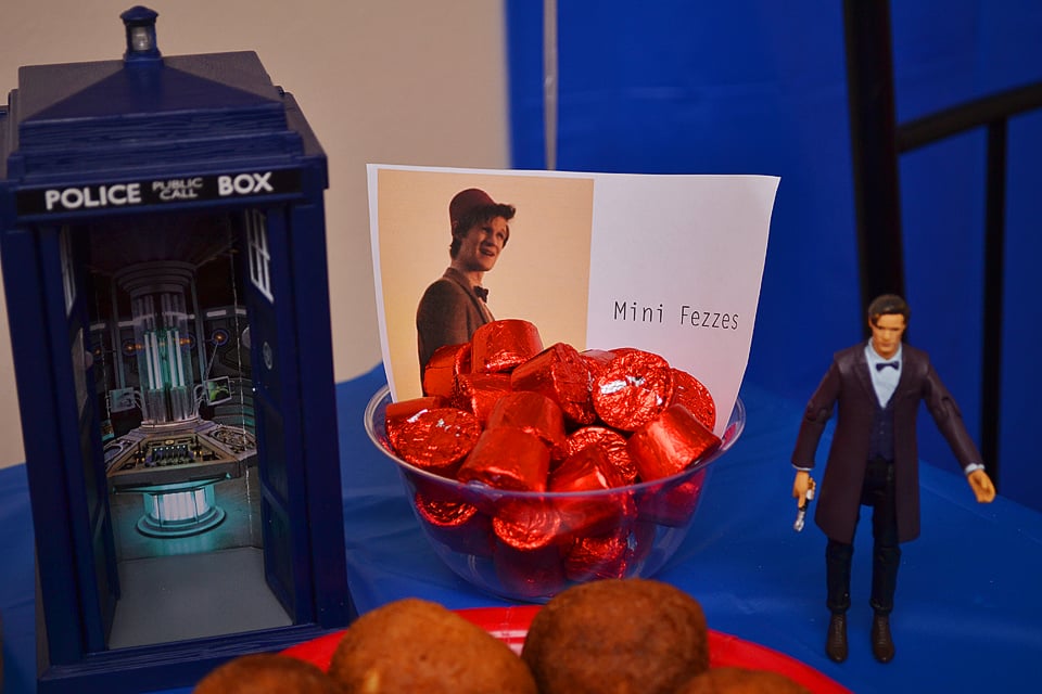 Chocolates as mini fezzes!
