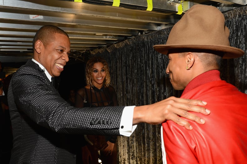 Then Jay Z was like, "Bro, your hat is huge."