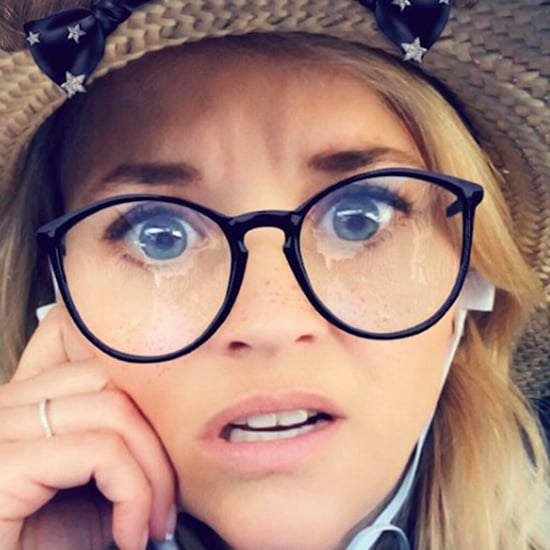 Reese Witherspoon Snapchats With Kids About School Supplies
