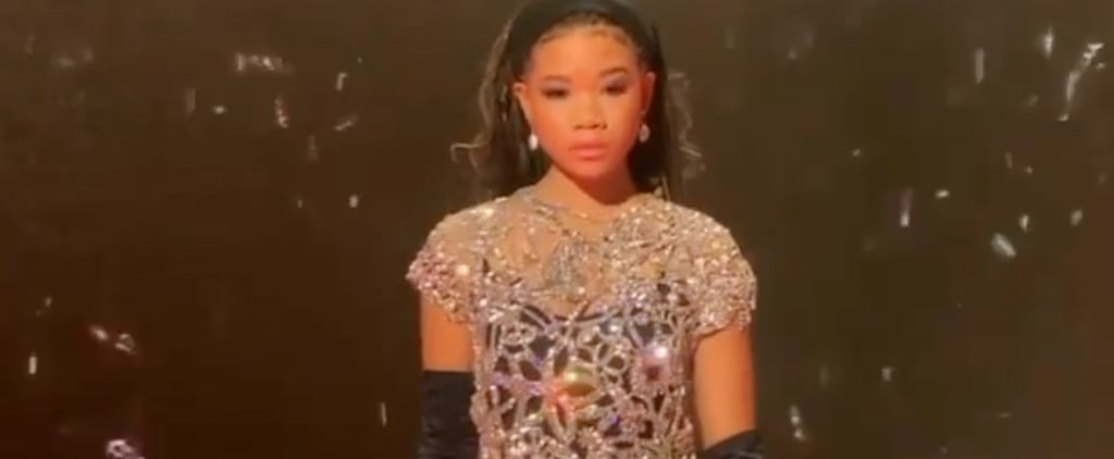 Storm Reid's Marc Jacobs New Year's Eve Dress | Video