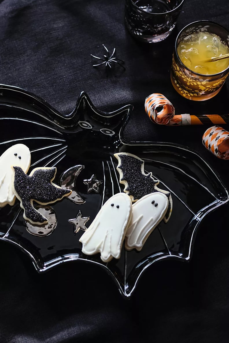 A Spooky Bat Platter